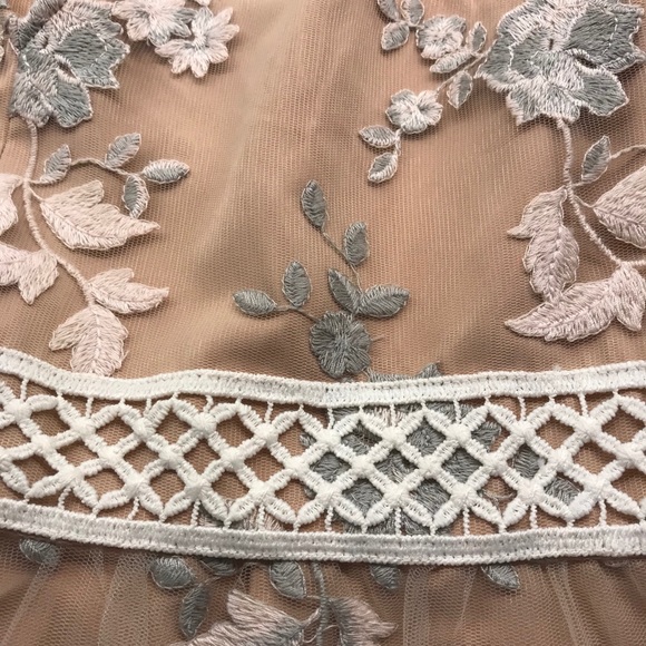 WAYF Oakfield Embroidered Mini Dress - Picture 13 of 14